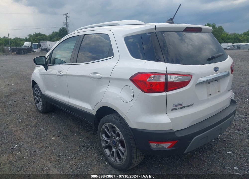2018 FORD ECOSPORT TITANIUM VIN: MAJ6P1WL0JC168191