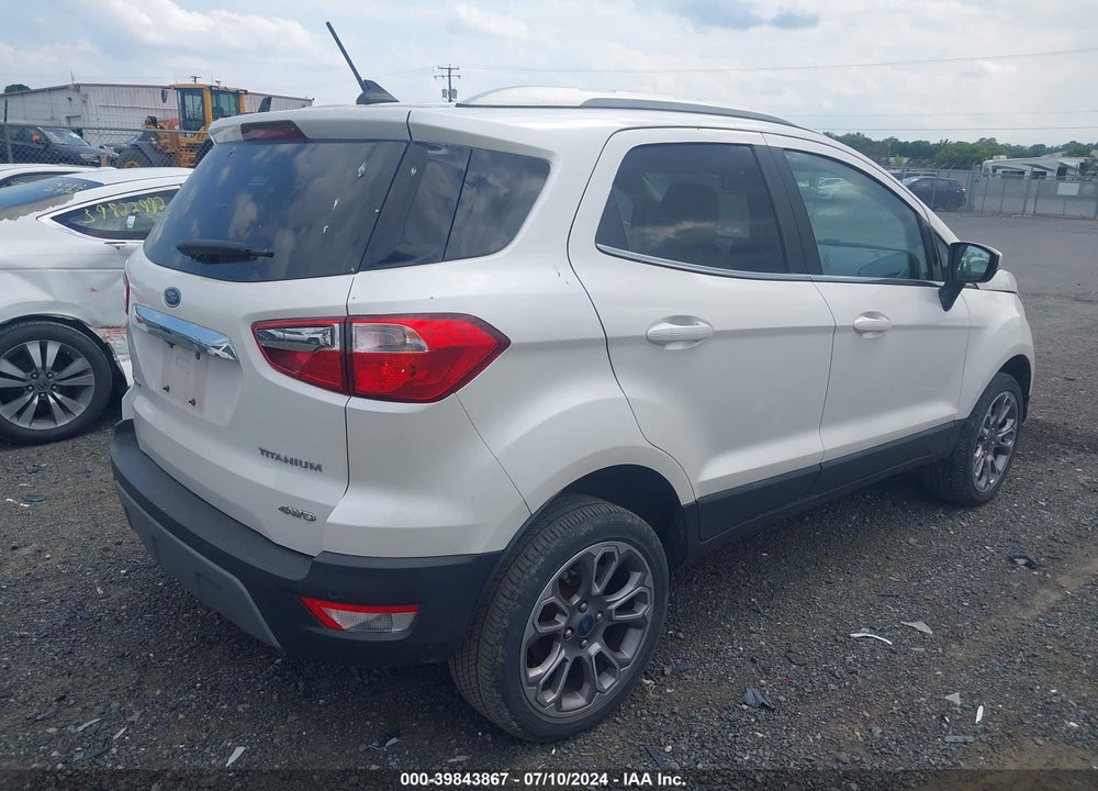 2018 FORD ECOSPORT TITANIUM VIN: MAJ6P1WL0JC168191