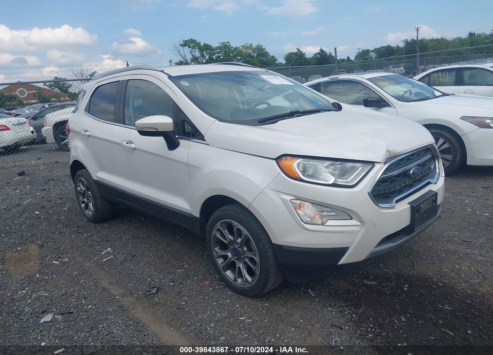 2018 FORD ECOSPORT TITANIUM VIN: MAJ6P1WL0JC168191