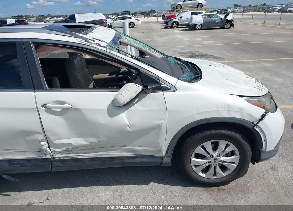 2012 HONDA CR-V EX-L VIN: 5J6RM4H76CL049477