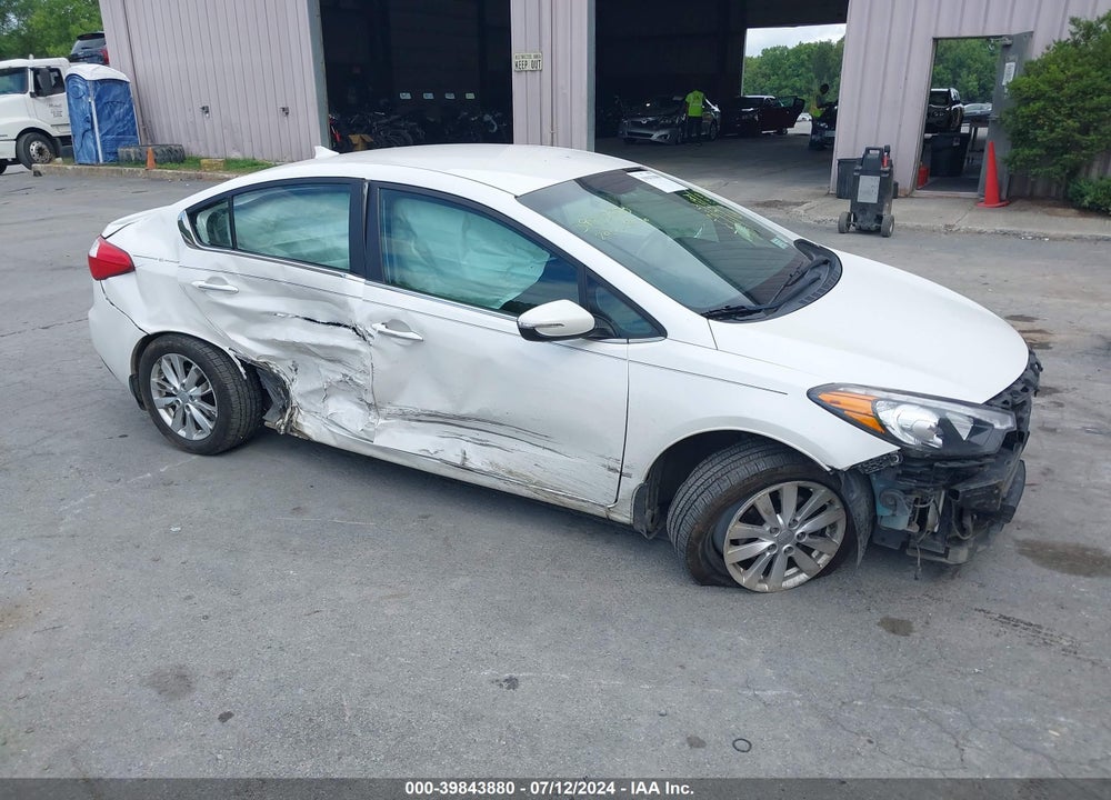 2014 KIA FORTE EX VIN: KNAFX4A86E5106509