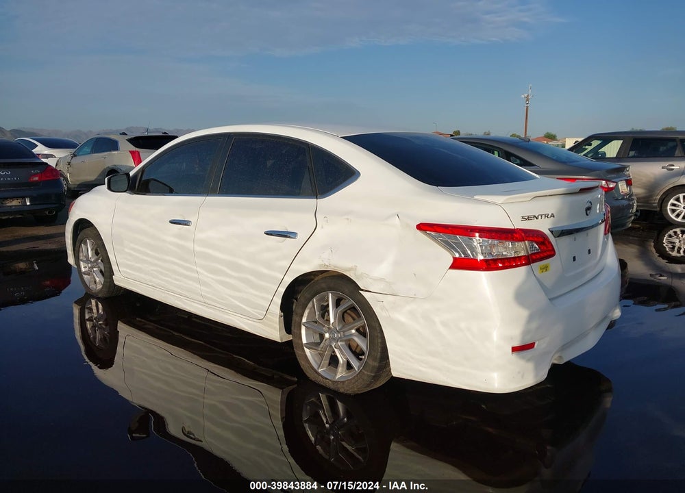 2014 NISSAN SENTRA SR VIN: 3N1AB7AP8EY252372