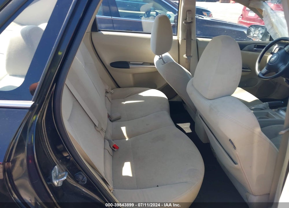 2009 SUBARU IMPREZA 2.5I VIN: JF1GE61679H515782