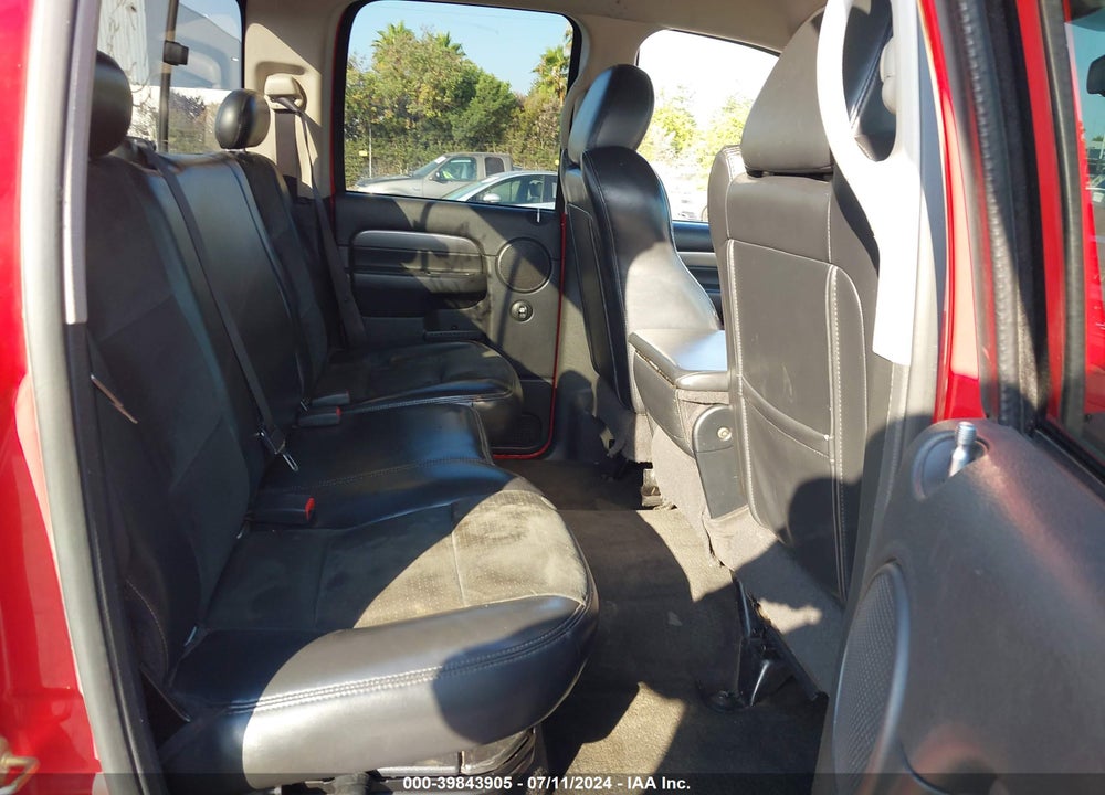 2005 DODGE RAM 1500 SRT-10 VIN: 3D7HA18H85G734538
