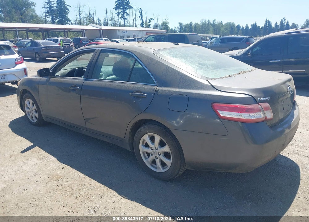 2011 TOYOTA CAMRY LE VIN: 4T1BF3EK2BU690537