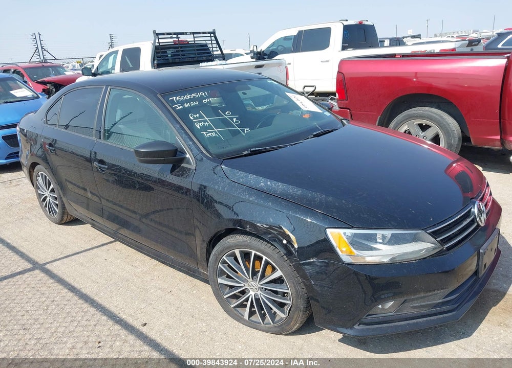 2016 VOLKSWAGEN JETTA 1.8T SPORT VIN: 3VWD17AJ7GM391716