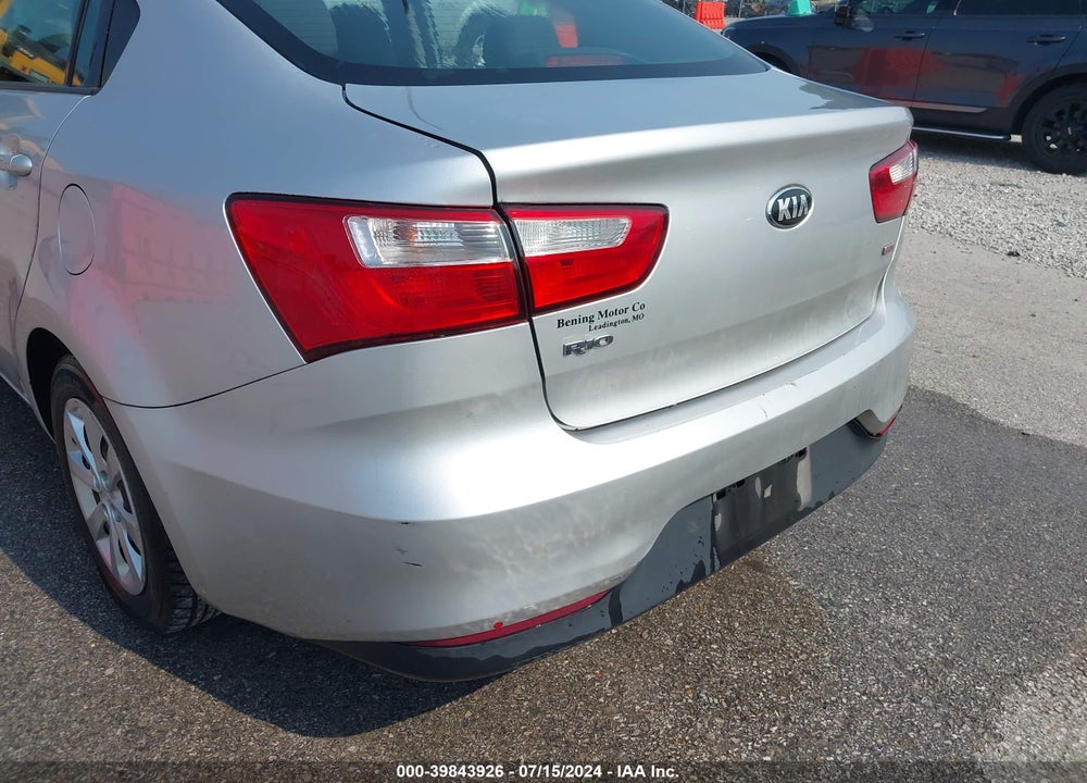 2016 KIA RIO LX VIN: KNADM4A30G6544847