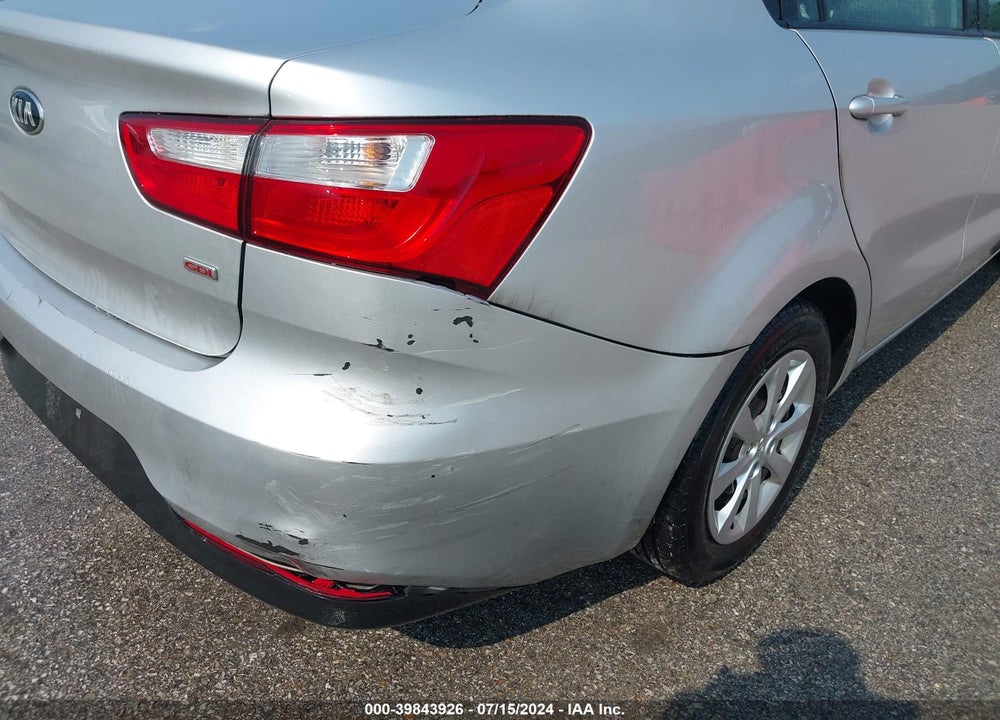 2016 KIA RIO LX VIN: KNADM4A30G6544847