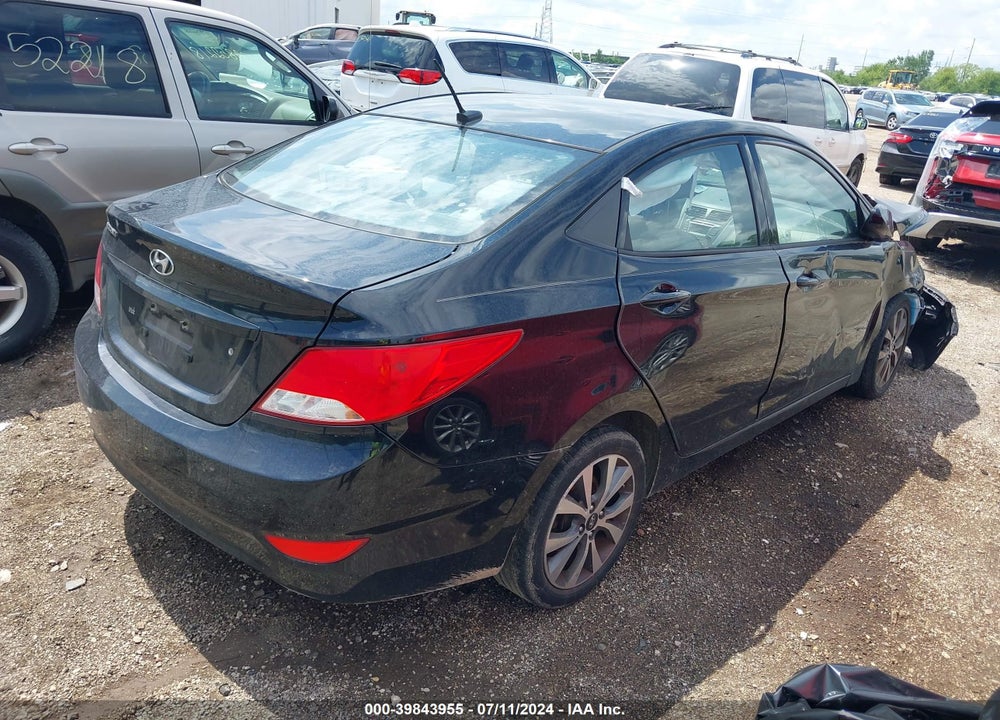 2017 HYUNDAI ACCENT VALUE EDITION VIN: KMHCT4AEXHU373617