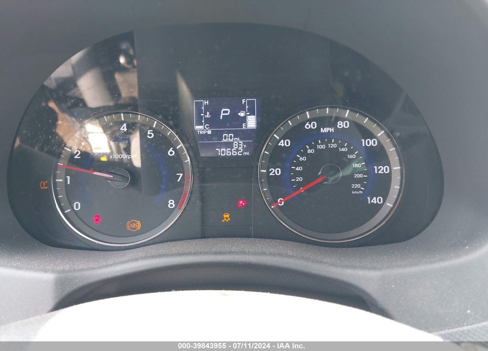 2017 HYUNDAI ACCENT VALUE EDITION VIN: KMHCT4AEXHU373617