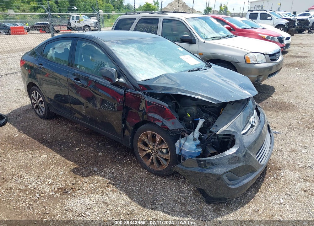 2017 HYUNDAI ACCENT VALUE EDITION VIN: KMHCT4AEXHU373617