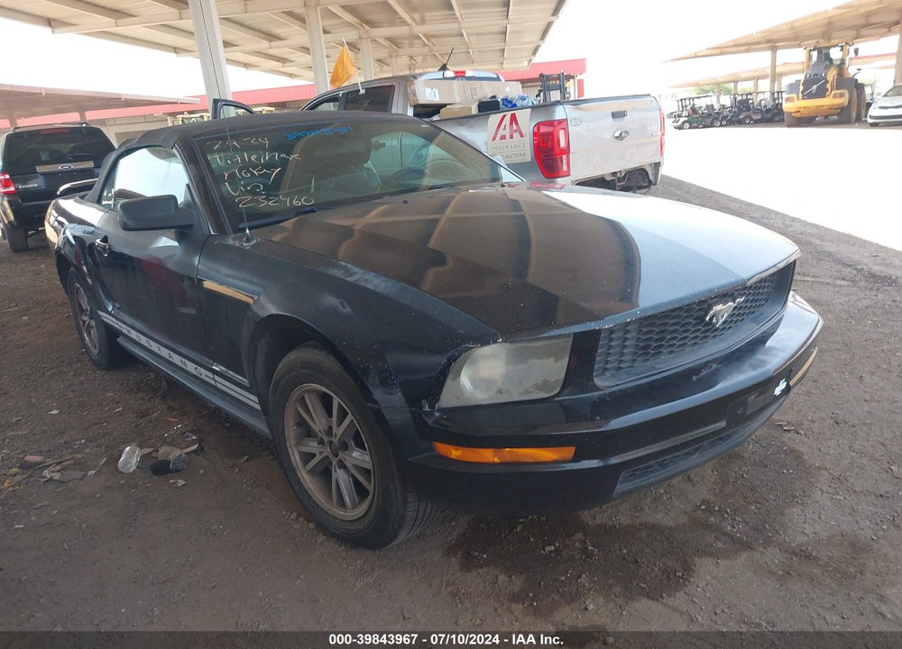 2005 FORD MUSTANG VIN: 1ZVFT84N155232460