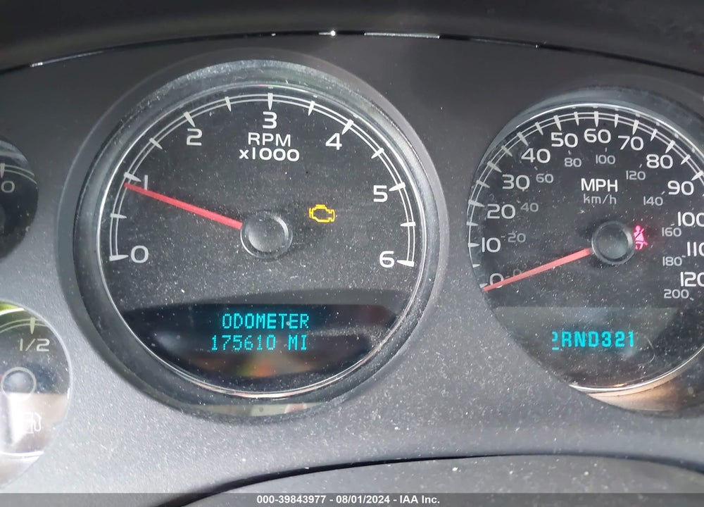 2007 CHEVROLET TAHOE LT VIN: 1GNFC13J97R179924