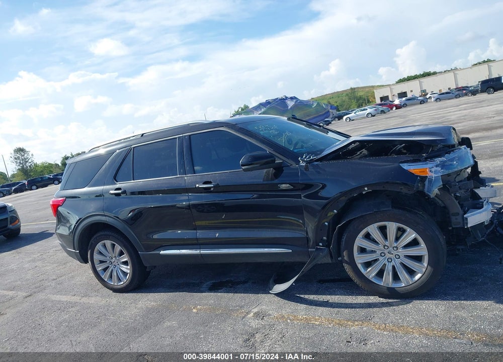 2022 FORD EXPLORER LIMITED VIN: 1FM5K8FW3NNA09582
