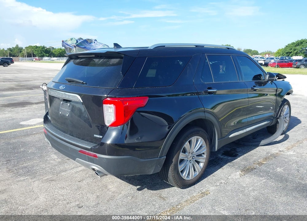 2022 FORD EXPLORER LIMITED VIN: 1FM5K8FW3NNA09582