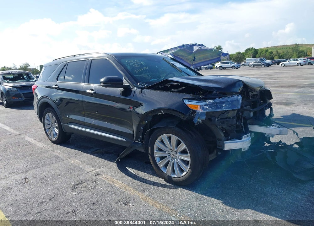 2022 FORD EXPLORER LIMITED VIN: 1FM5K8FW3NNA09582