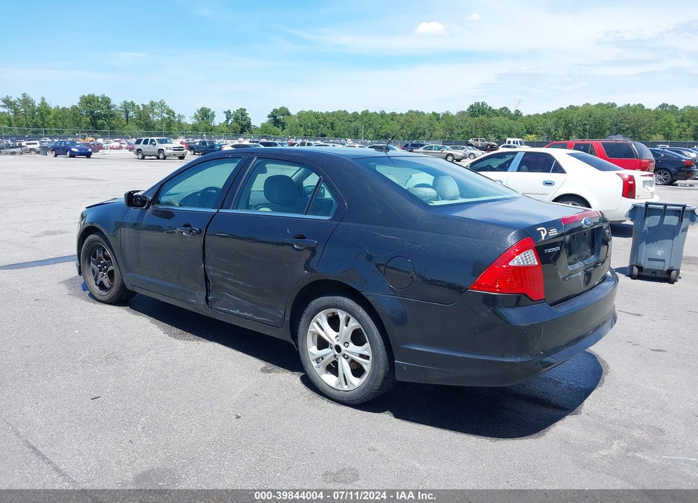 2011 FORD FUSION SE VIN: 3FAHP0HA3BR229468