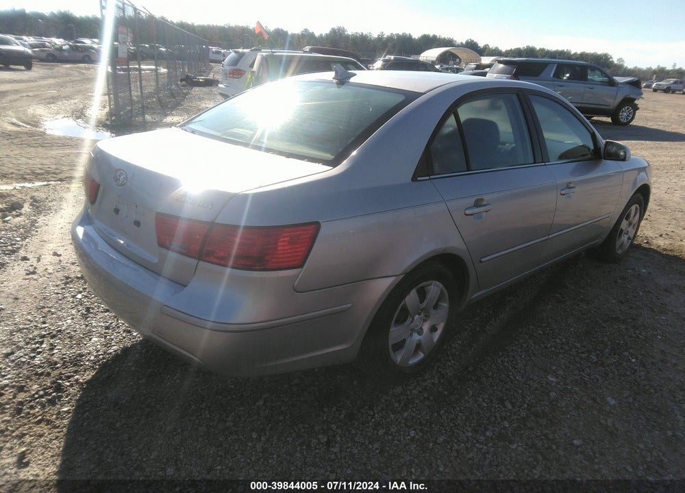 2009 HYUNDAI SONATA GLS VIN: 5NPET46C29H542397