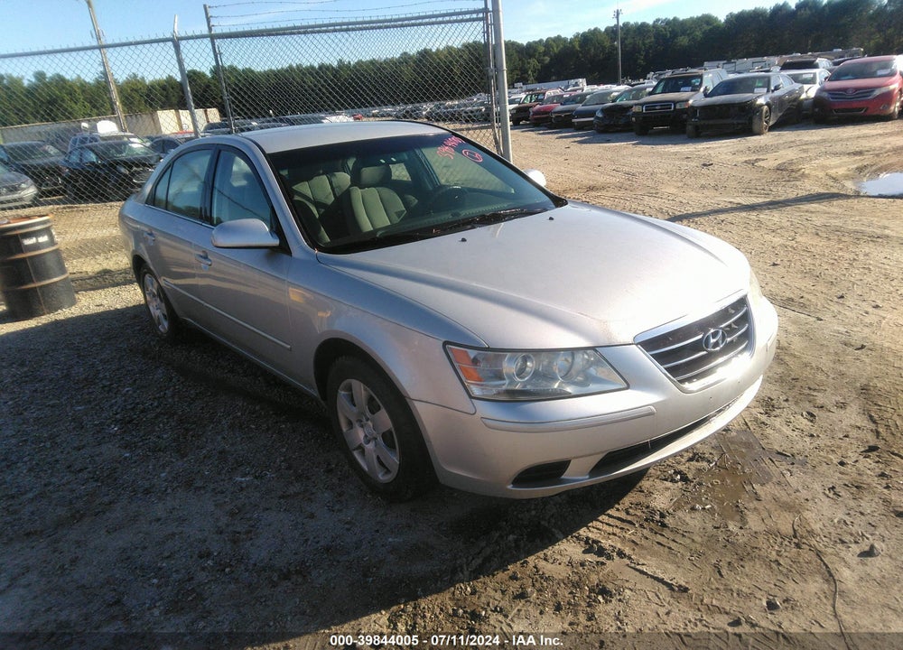 2009 HYUNDAI SONATA GLS VIN: 5NPET46C29H542397