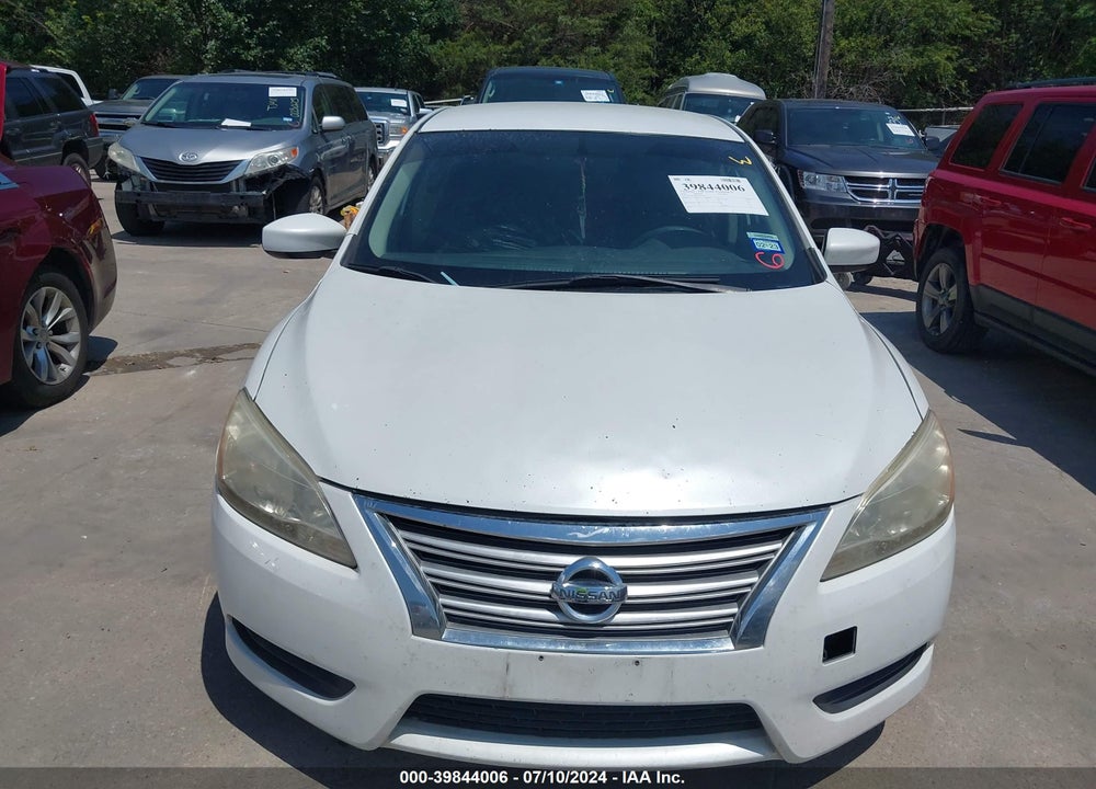 2014 NISSAN SENTRA S VIN: 3N1AB7AP1EY253346