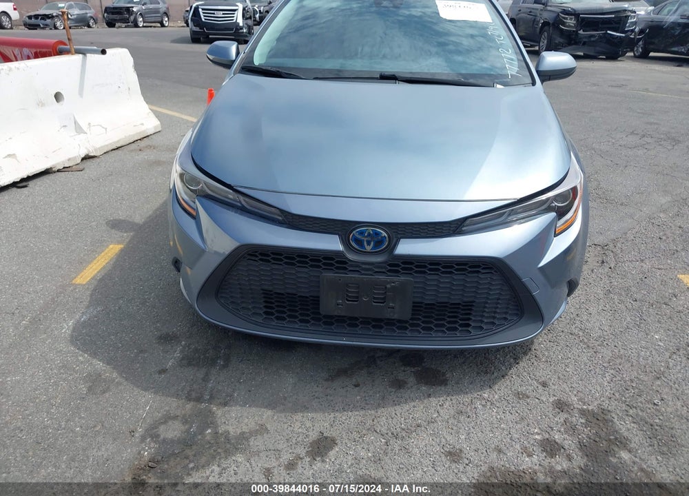 2021 TOYOTA COROLLA HYBRID LE VIN: JTDEAMDE2MJ014871