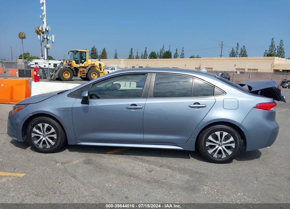 2021 TOYOTA COROLLA HYBRID LE VIN: JTDEAMDE2MJ014871