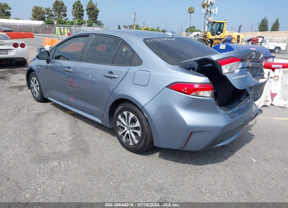 2021 TOYOTA COROLLA HYBRID LE VIN: JTDEAMDE2MJ014871