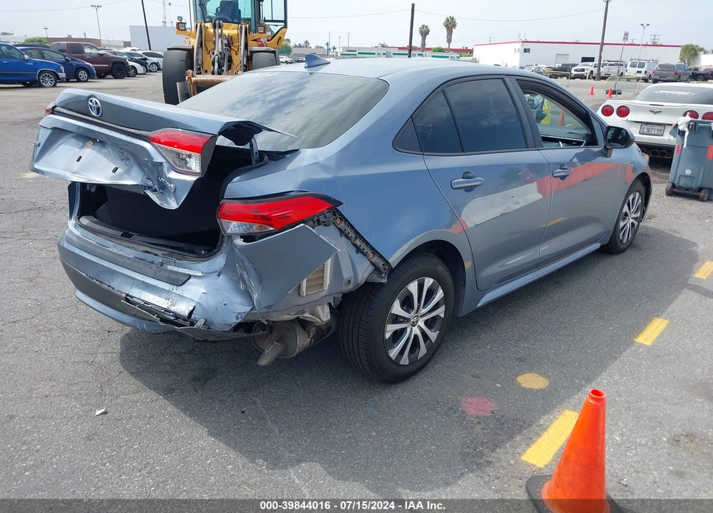 2021 TOYOTA COROLLA HYBRID LE VIN: JTDEAMDE2MJ014871