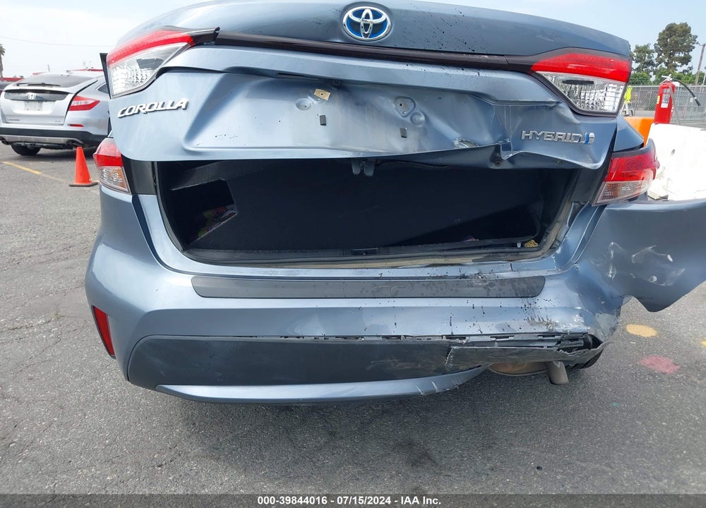 2021 TOYOTA COROLLA HYBRID LE VIN: JTDEAMDE2MJ014871