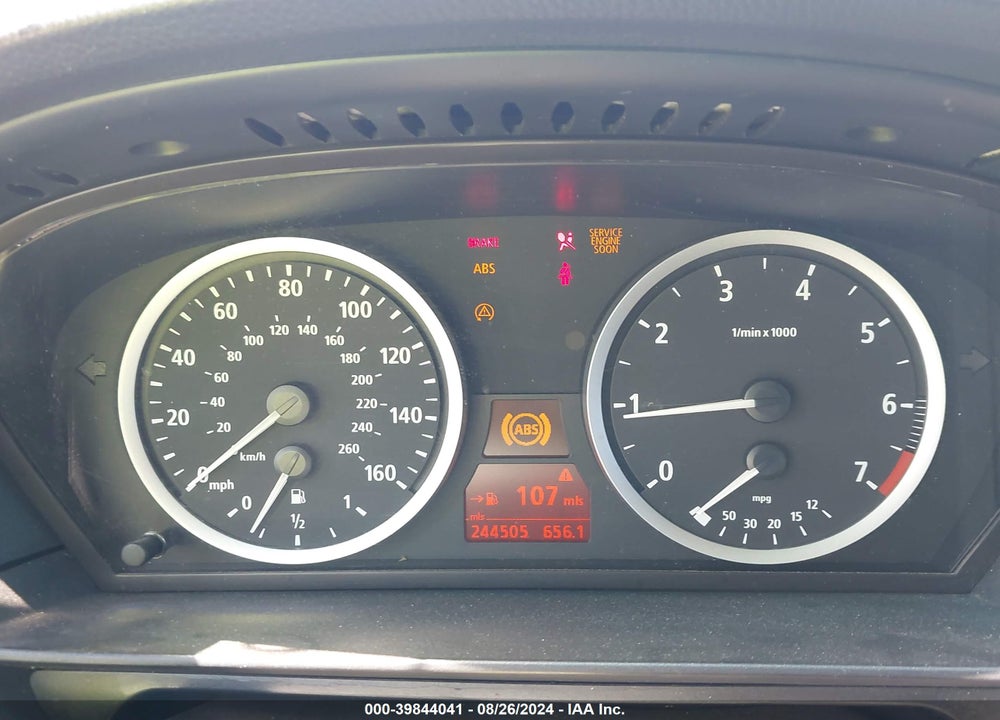 2004 BMW 530I VIN: WBANA73574B048654
