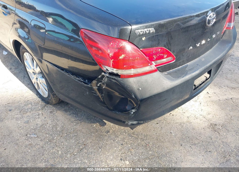 2010 TOYOTA AVALON XLS VIN: 4T1BK3DB7AU357312