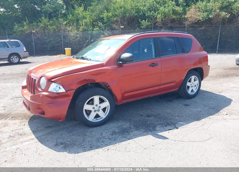 2009 JEEP COMPASS SPORT VIN: 1J4FF47B89D184126