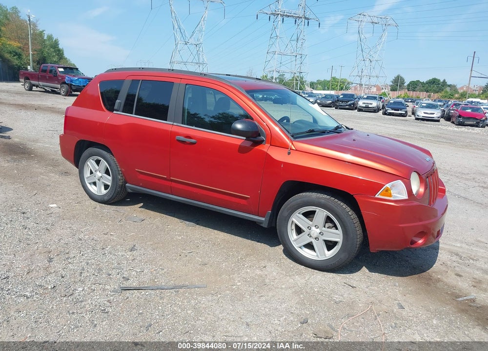 2009 JEEP COMPASS SPORT VIN: 1J4FF47B89D184126