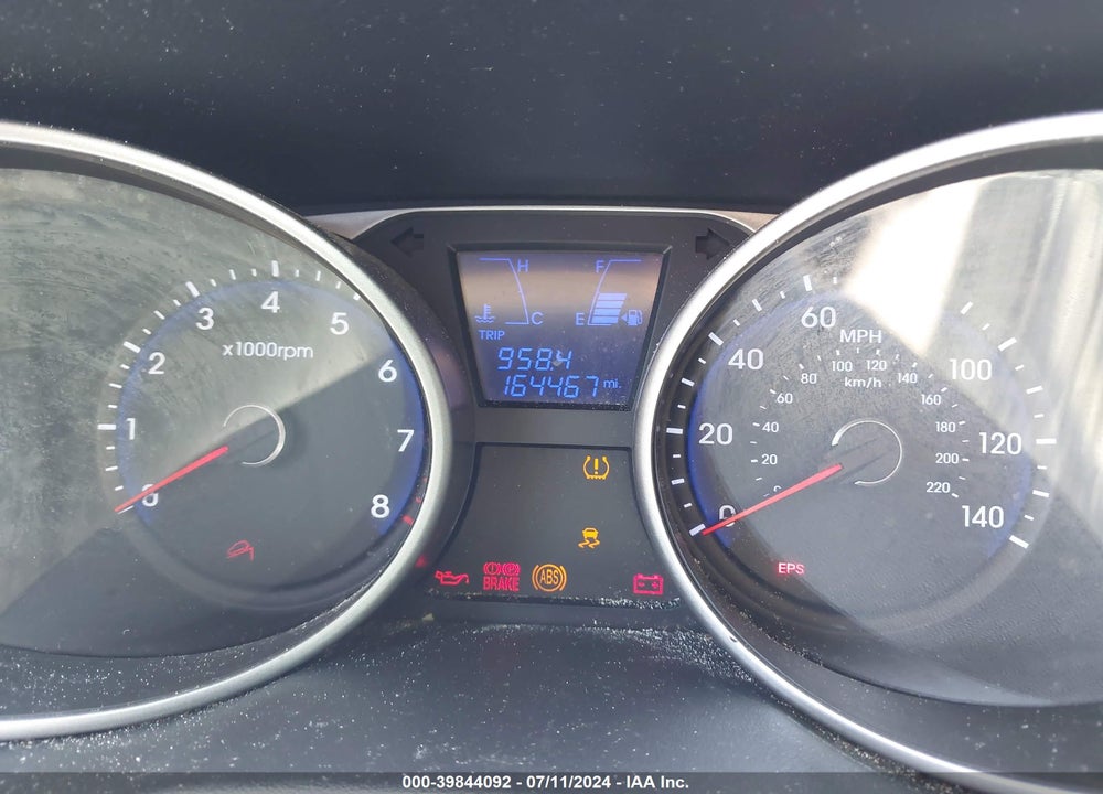 2012 HYUNDAI TUCSON GLS VIN: KM8JU3AC3CU416300