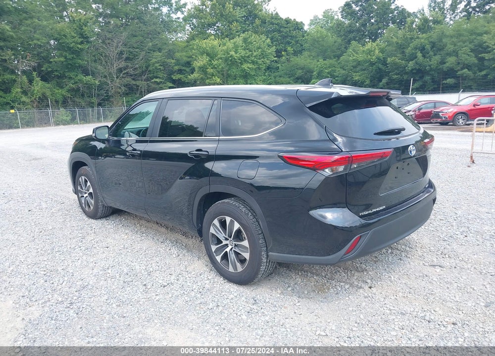 2023 TOYOTA HIGHLANDER HYBRID XLE VIN: 5TDKARAH6PS526252