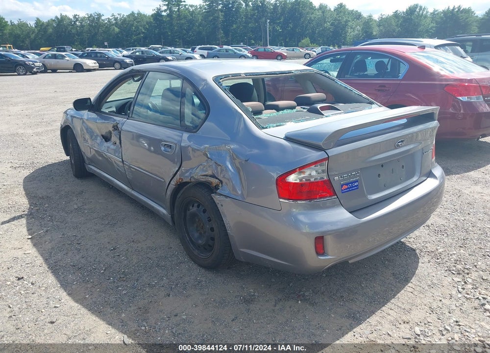 2008 SUBARU LEGACY 2.5I VIN: 4S3BL616186209066