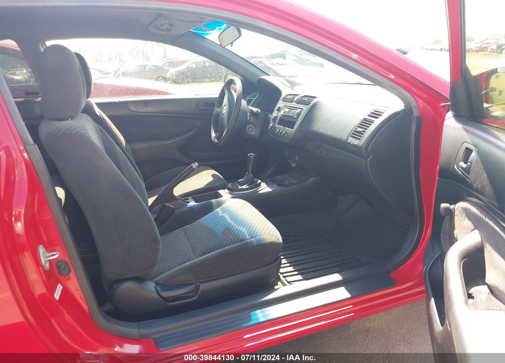 2001 HONDA CIVIC DX VIN: 1HGEM21291L040746