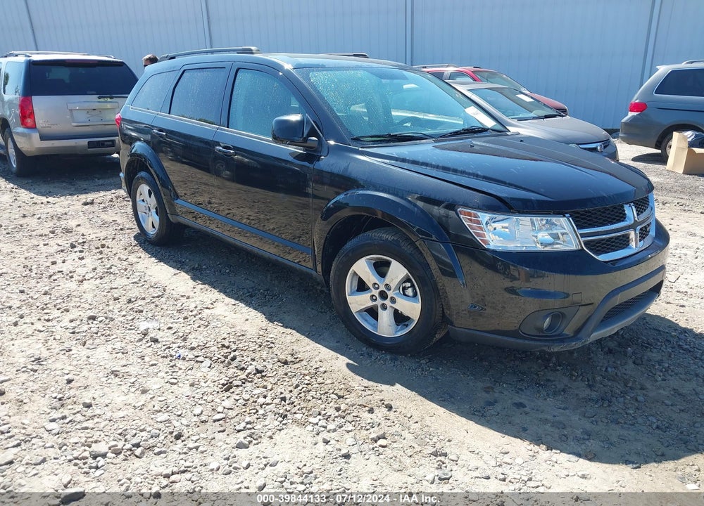 2012 DODGE JOURNEY SXT VIN: 3C4PDCBG1CT235027