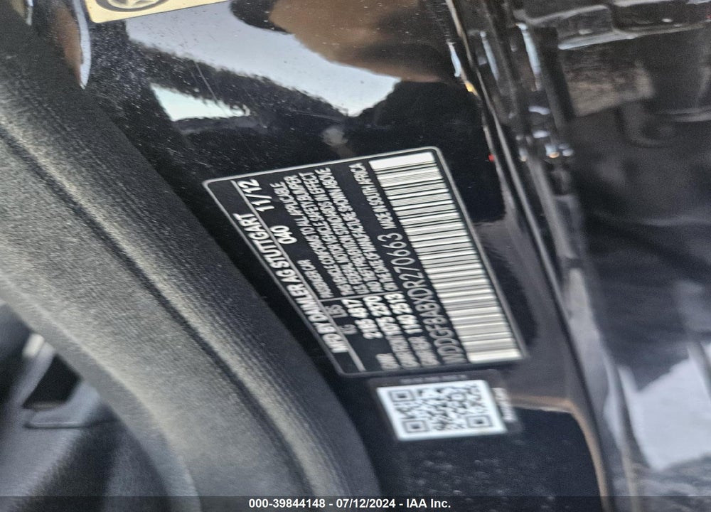 2013 MERCEDES-BENZ C 300 VIN: WDDGF8ABXDR270663