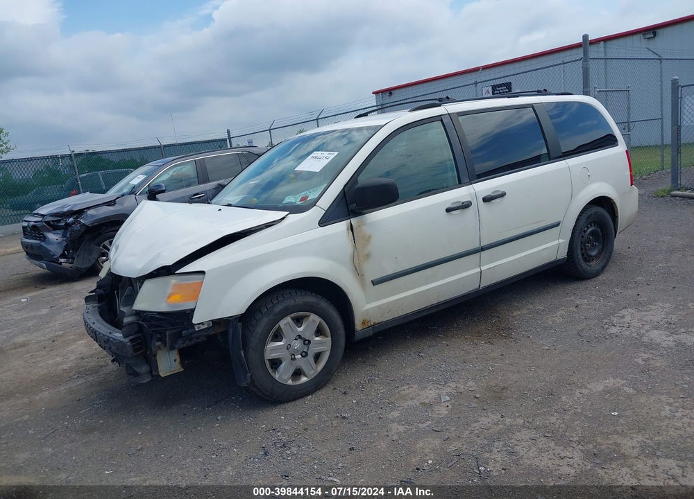 2008 DODGE GRAND CARAVAN SE VIN: 1D8HN44H18B135453