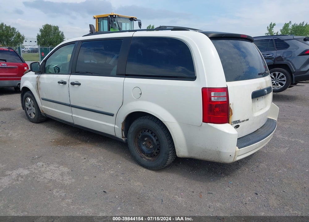 2008 DODGE GRAND CARAVAN SE VIN: 1D8HN44H18B135453