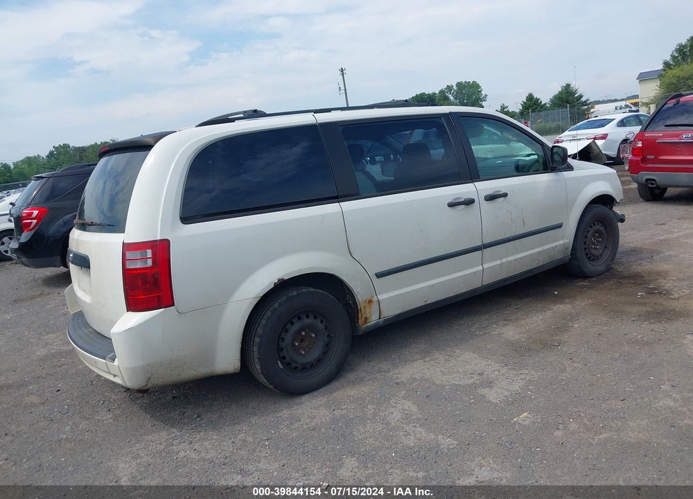 2008 DODGE GRAND CARAVAN SE VIN: 1D8HN44H18B135453