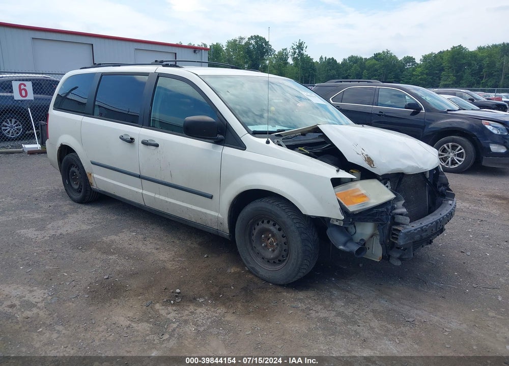 2008 DODGE GRAND CARAVAN SE VIN: 1D8HN44H18B135453