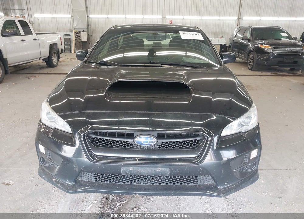 2016 SUBARU WRX VIN: JF1VA1B67G9812286