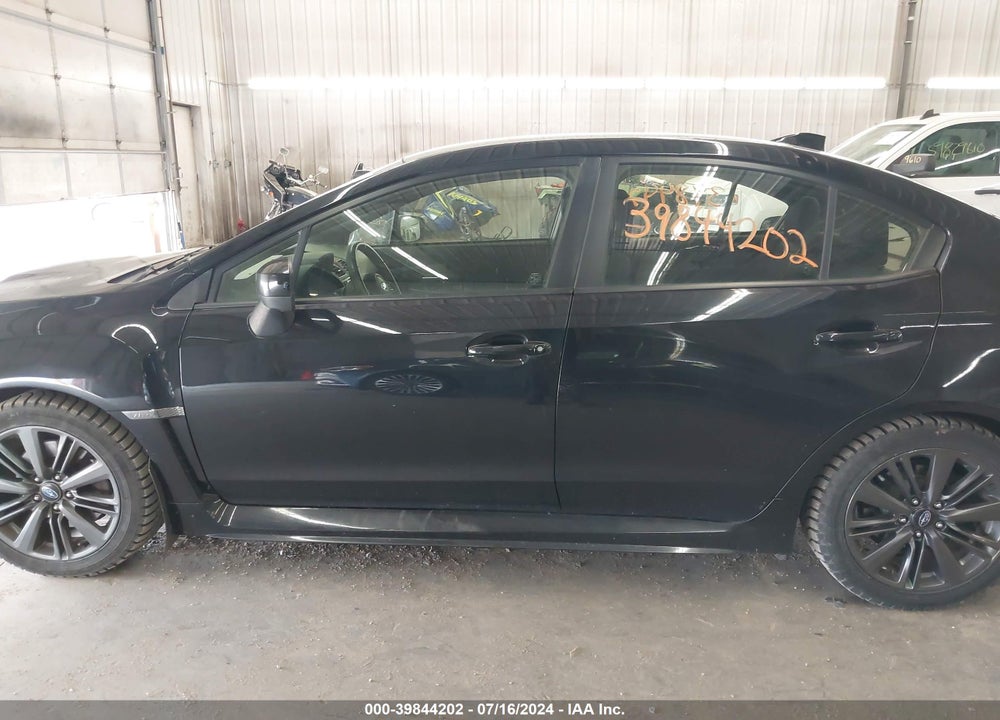 2016 SUBARU WRX VIN: JF1VA1B67G9812286