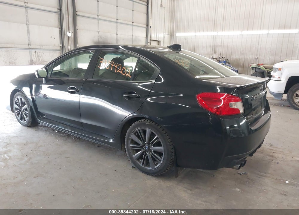 2016 SUBARU WRX VIN: JF1VA1B67G9812286