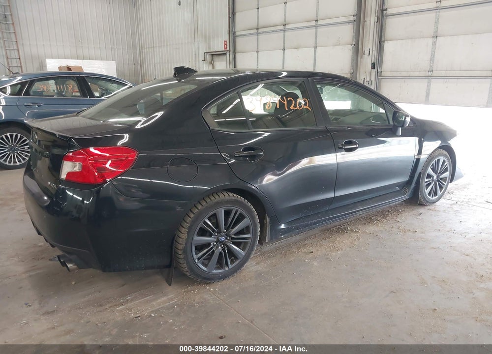 2016 SUBARU WRX VIN: JF1VA1B67G9812286