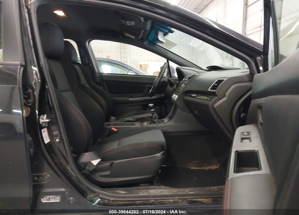 2016 SUBARU WRX VIN: JF1VA1B67G9812286