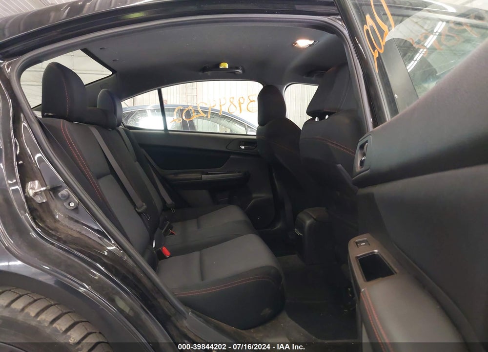 2016 SUBARU WRX VIN: JF1VA1B67G9812286