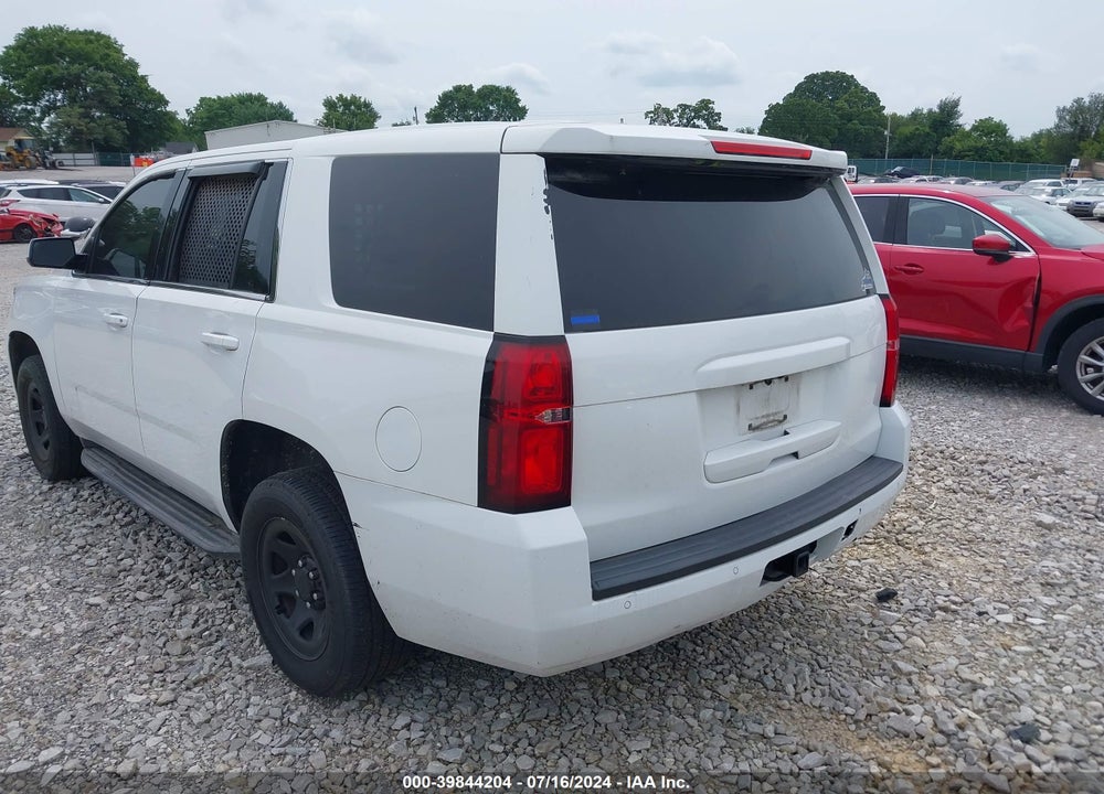 2016 CHEVROLET TAHOE COMMERCIAL FLEET VIN: 1GNSKDEC8GR127900